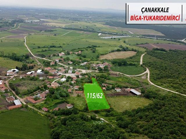 Yukarı Demirci, Biga içerisinde satılık Arsa