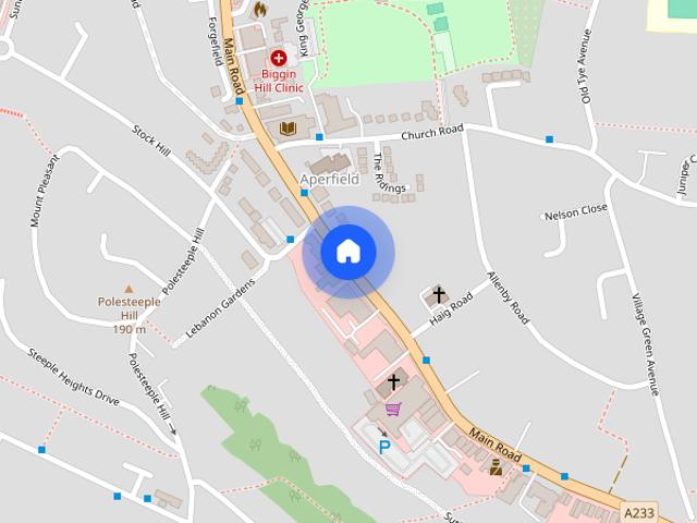 Apartment for rent in Aperfield, Greater London