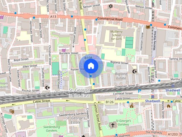 Apartment for rent in St. George in the East, Wapping