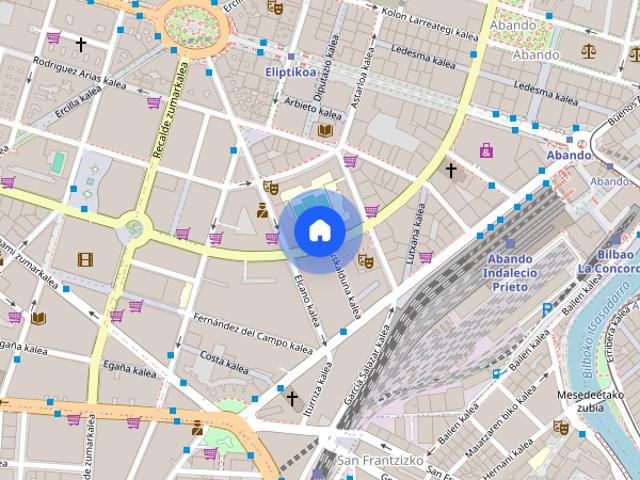 Apartamento en alquiler en Abando, Bilbao