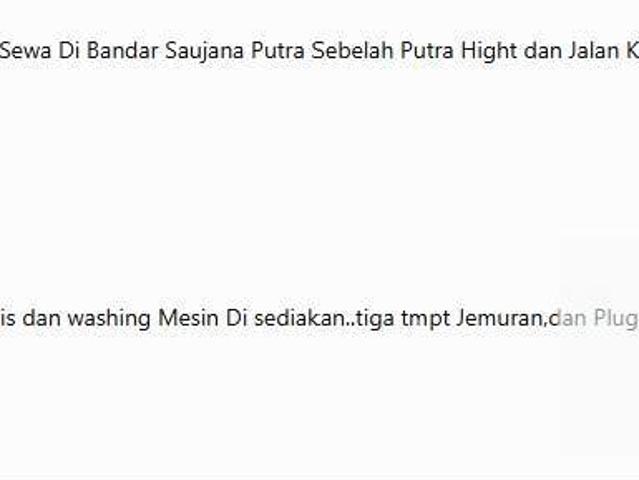 Room for rent in Saujana, Selangor