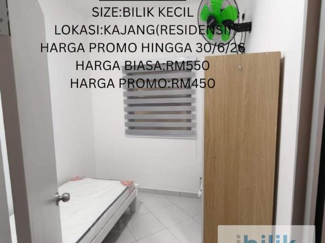 Room for rent in Kajang, Langat
