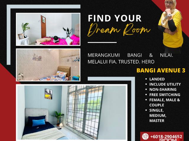 House for rent in Bangi Lama, Majlis Perbandaran Kajang