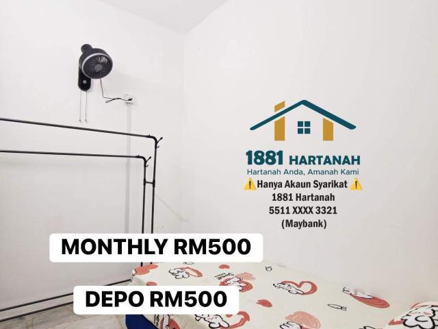 Room for rent in Kulai, Johor