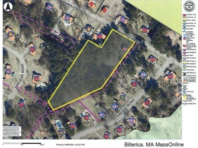 Land for sale in Billerica, Massachusetts