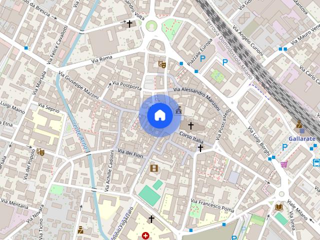 Appartamento in affitto a Centro, Gallarate