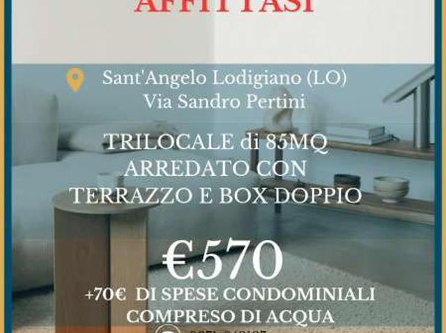 Appartamento in affitto a Sant'angelo Lodigiano, Vignole Appartamento in affitto a Sant'angelo Lodigiano, Vignole
