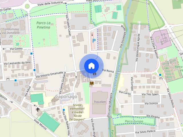 Appartamento in affitto a Caponago, Lombardia