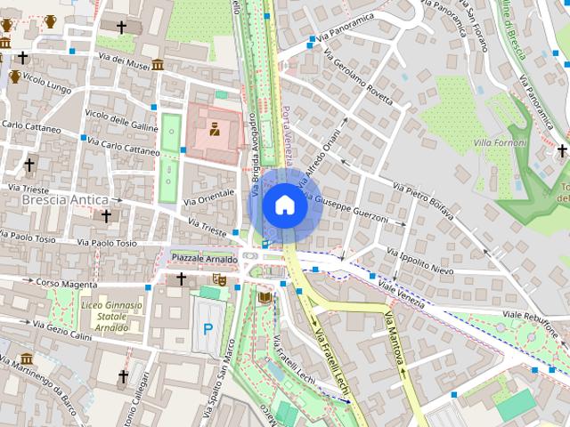 Appartamento in affitto a Zona Centro, Brescia