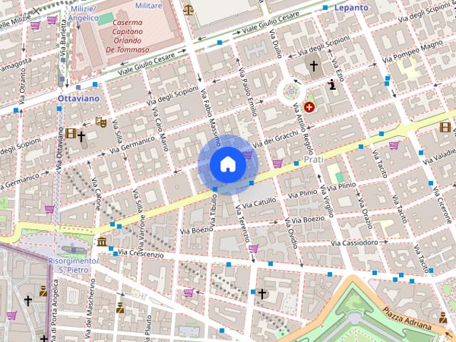 Appartamento in affitto a Prati, Roma
