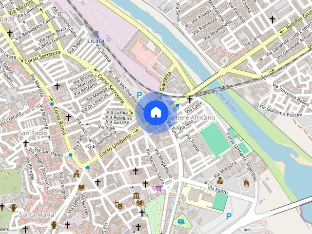 Appartamento in affitto a Quartiere Africano, Licata