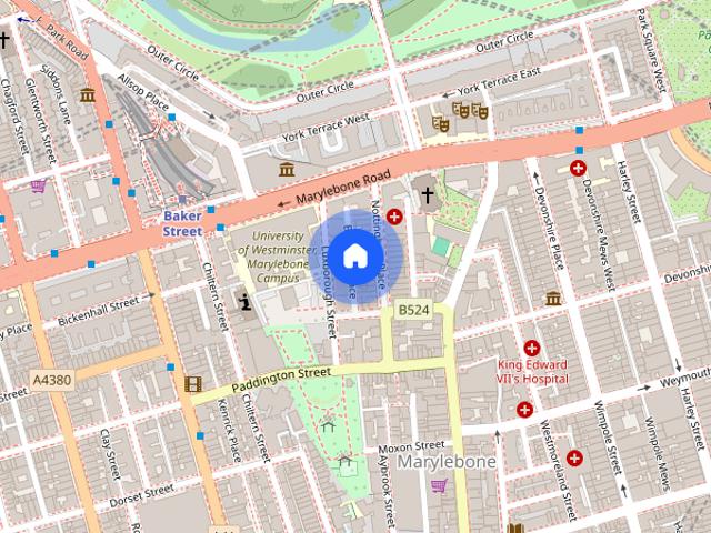 Apartment for rent in Marylebone, Greater London