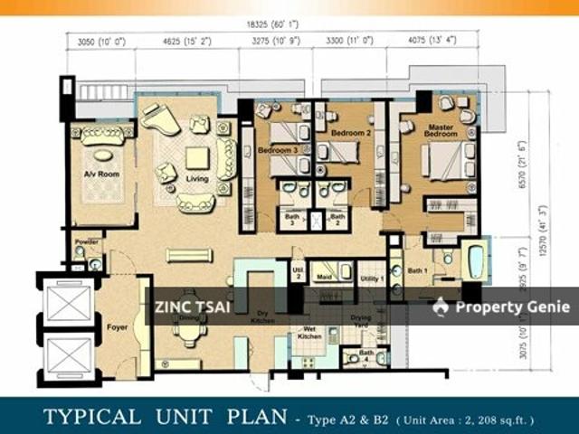 Serviced Residence for rent in Country Heights Damansara, Kuala Lumpur