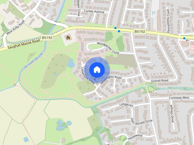 House for rent in Saughall Massie, Wirral
