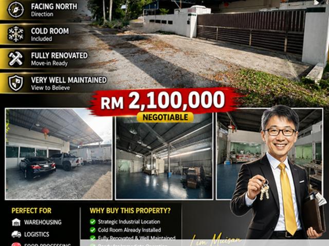 Warehouse for sale in Kuching