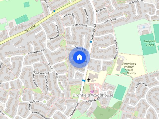 House for rent in Brackenfield, East Midlands