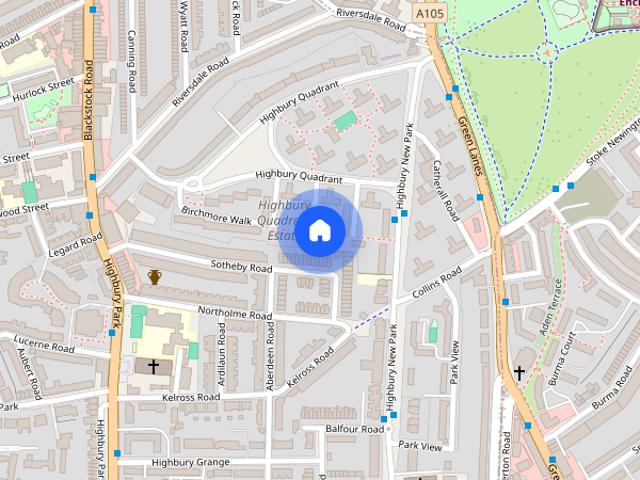 Apartment for rent in Highbury Quadrant Estate, Greater London