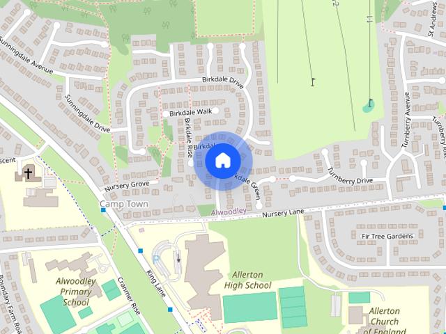 House for rent in Alwoodley, West Yorkshire