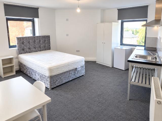 Studio for rent in Hyson Green, City of Nottingham