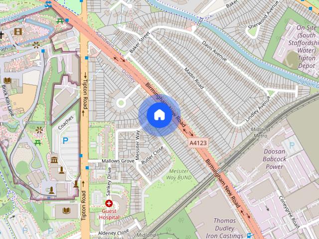 House for rent in Swan Village, Coseley