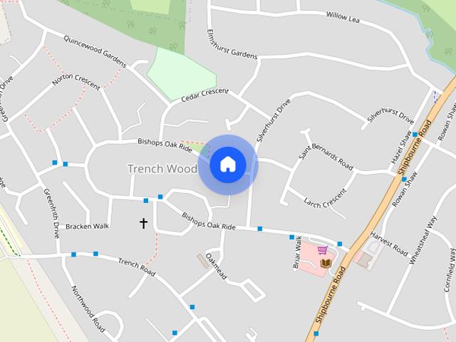 House for rent in Trench Wood, Bourne Vale