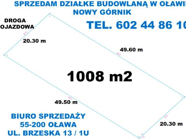Grunt na sprzedaż w Oława, Dolnośląskie
