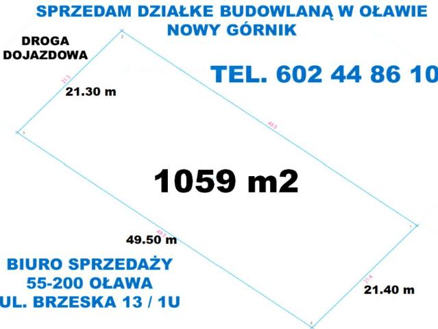 Grunt na sprzedaż w Oława, Dolnośląskie