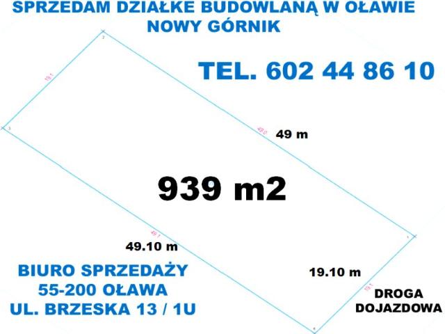 Grunt na sprzedaż w Oława, Dolnośląskie