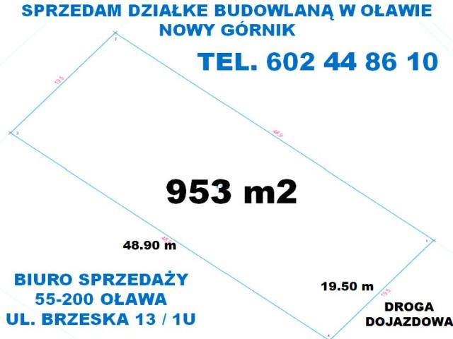 Grunt na sprzedaż w Oława, Dolnośląskie