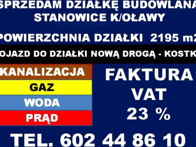 Grunt na sprzedaż w Oława, Dolnośląskie