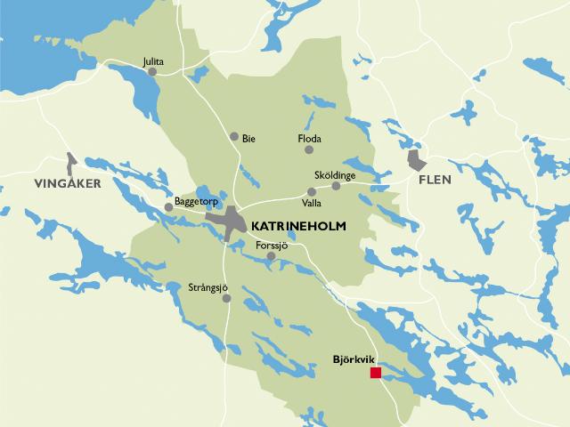 Lägenhet hyra i Björkvik, Södermanland