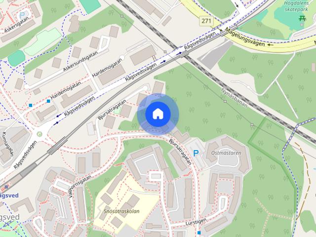 Lägenhet hyra i Enskede-Årsta-Vantörs stadsdelsområde, Stockholm
