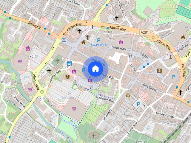 House for rent in New Town, Horsham