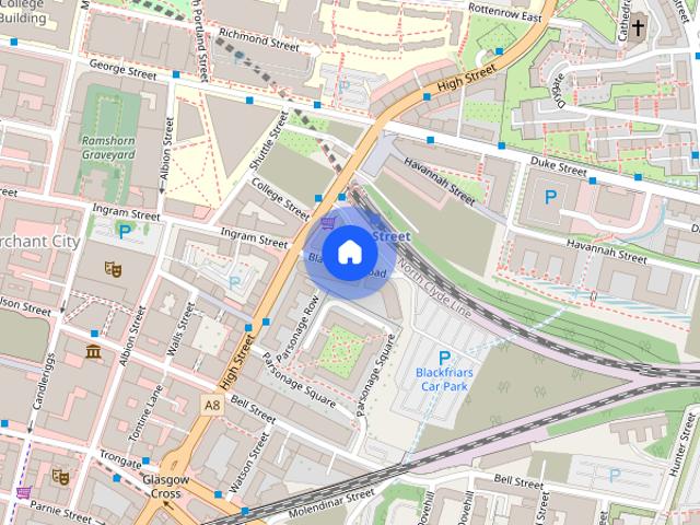 Apartment for rent in Merchant City, Glasgow