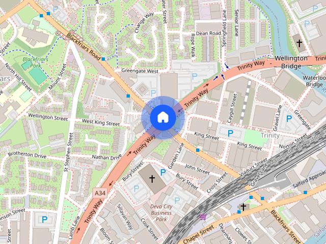 Apartment for rent in Blackfriars, Salford