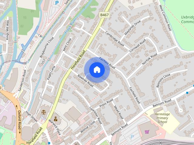 House for rent in Uxbridge, London Borough of Hillingdon