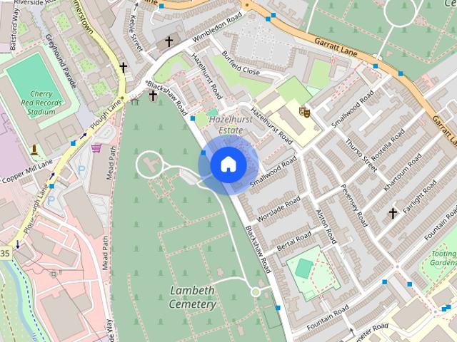 Apartment for rent in Summerstown, Greater London