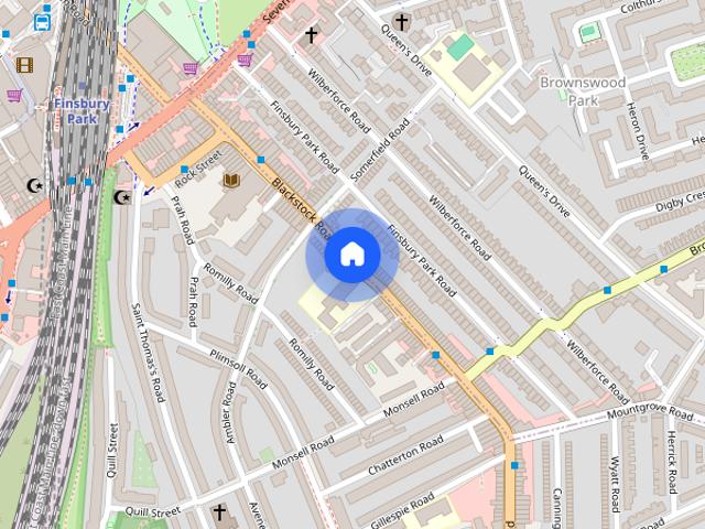 Apartment for rent in Brownswood Park, Stoke Newington