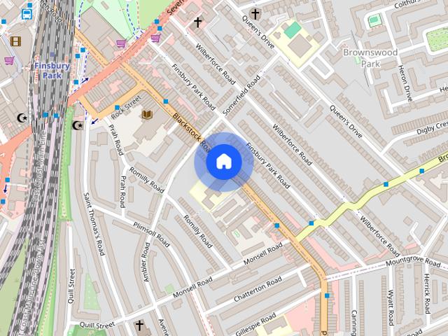 Apartment for rent in Brownswood Park, Stoke Newington