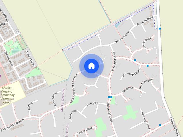 House for rent in Deeping St James, South Kesteven