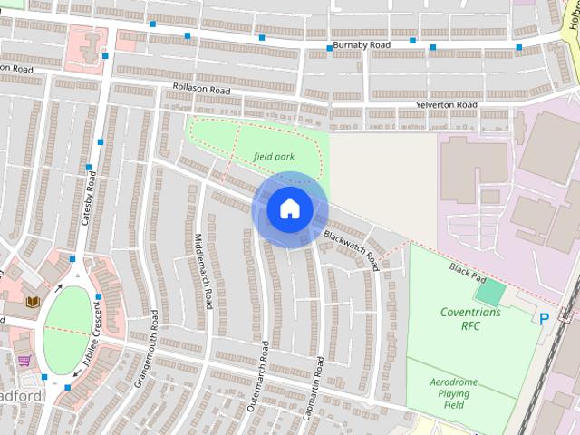 House for rent in Radford, West Midlands