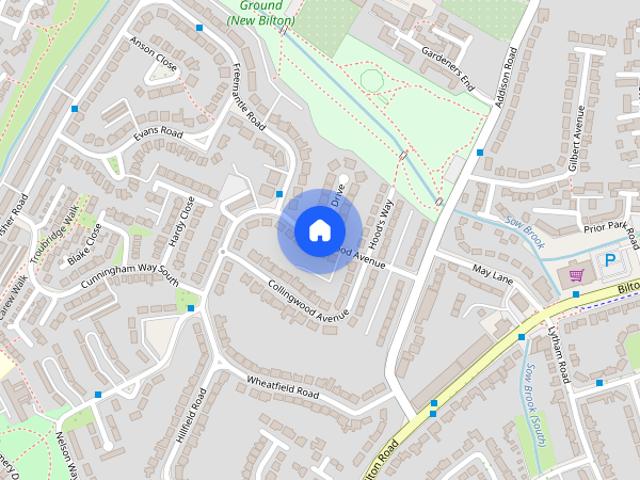 Apartment for rent in Overslade, New Bilton