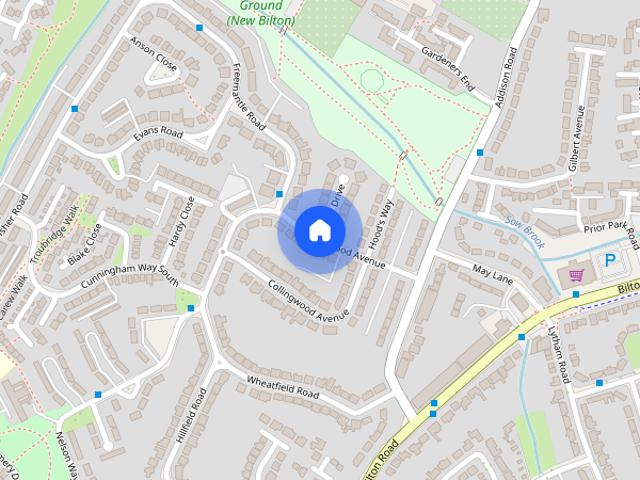 Apartment for rent in Overslade, New Bilton