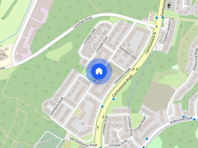 Apartment for rent in Simshill, Scotland