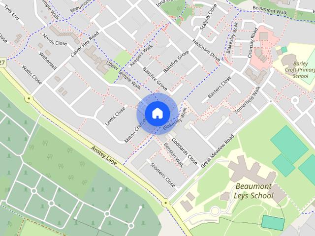 House for rent in Leicester, Beaumont Leys