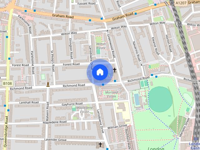 House for rent in Shacklewell, Greater London