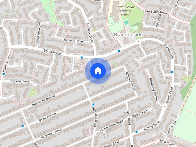 House for rent in Brambleside, Kettering
