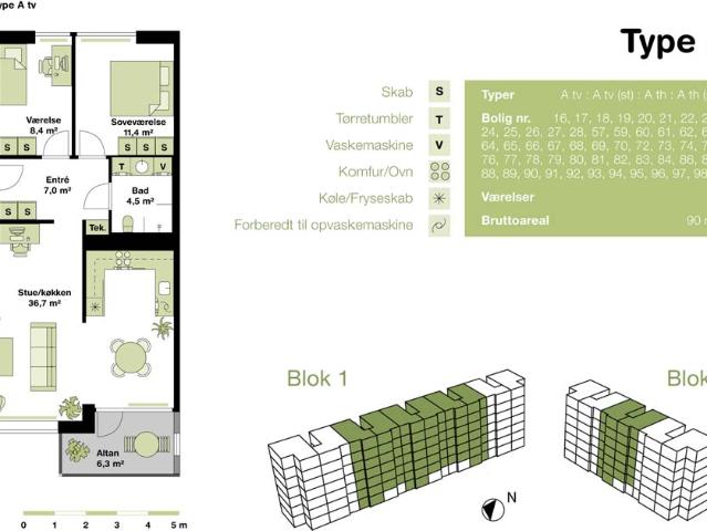 Lejlighed til leje i Gladsaxe, Brøndby