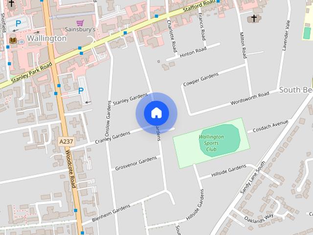 Apartment for rent in Wallington, Greater London