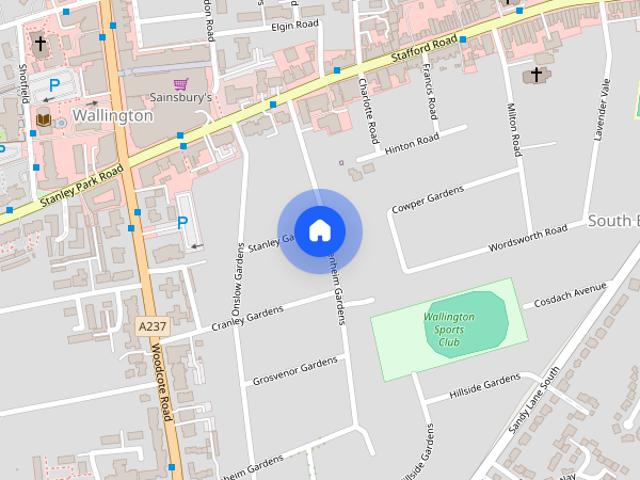 Apartment for rent in London Borough of Sutton, Greater London